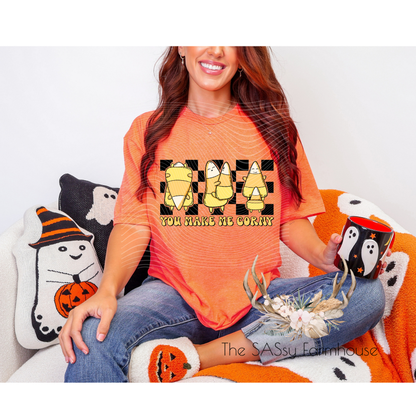 Corny T Shirt - Gildan 50/50 Blend SoftStyle Tee with Comfortable Fit