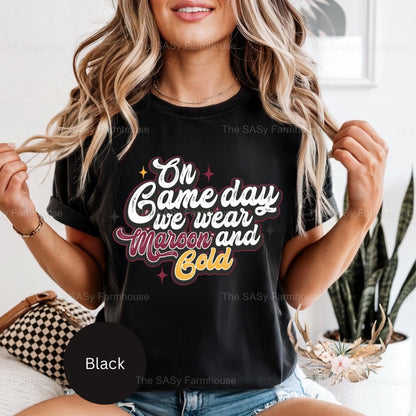 We wear Maroon and Gold- Hereford