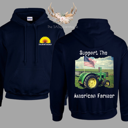 Support The American Farmer- Tshirt/LongSleeve/Hoodie