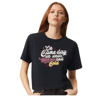 We wear Maroon and Gold- Hereford