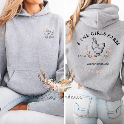 4 The Girls Farm Hoodie