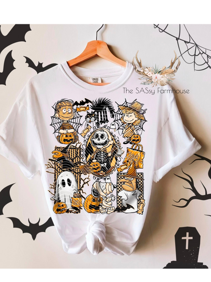 Charlie B Halloween Monotone