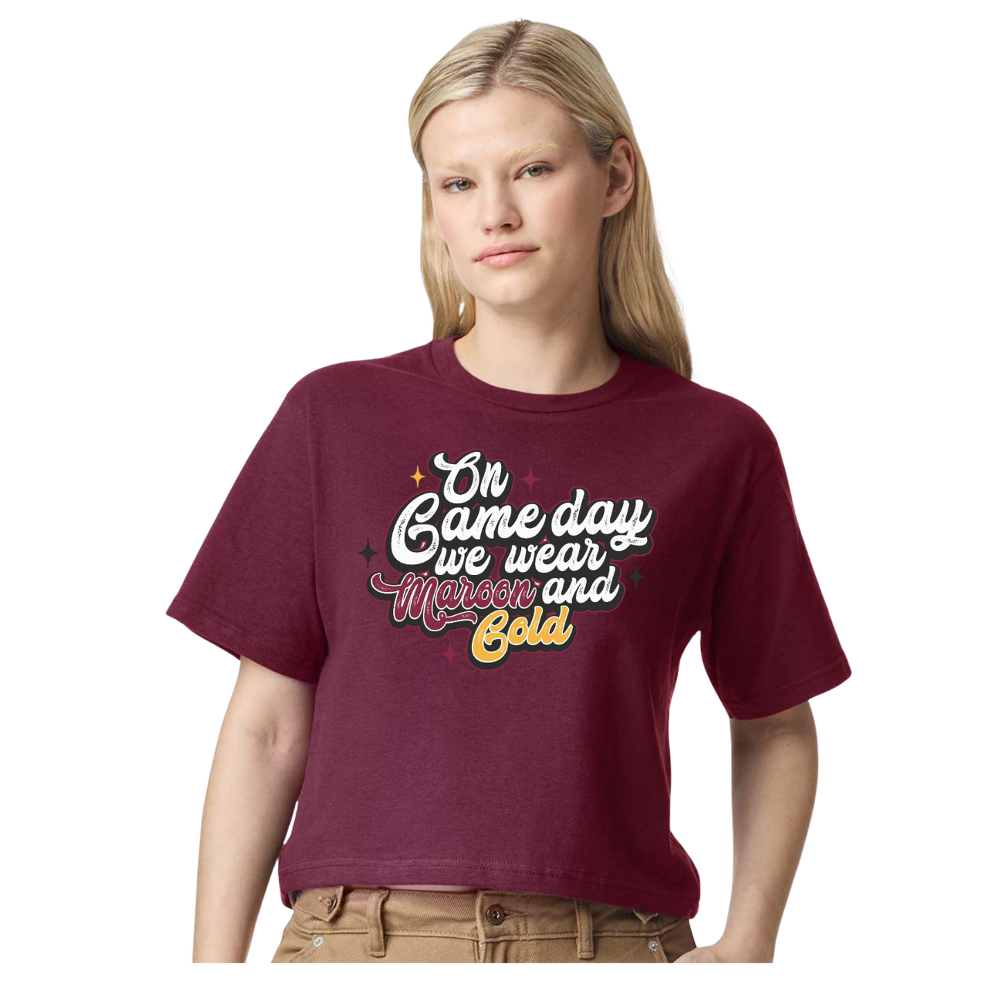 We wear Maroon and Gold