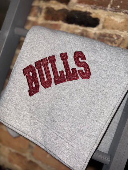 Bulls Stadium Blanket -Embroidered