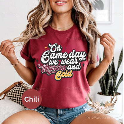 We wear Maroon and Gold- Hereford