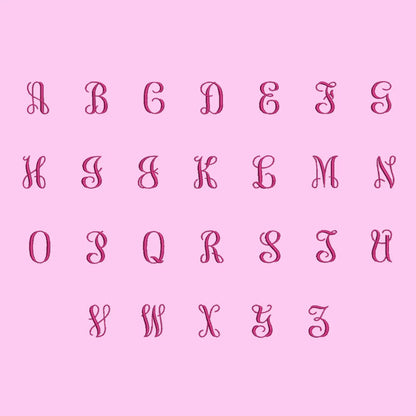 8" Maroon Monogramed Bulls Cheer Bow-Embroidered - Hereford