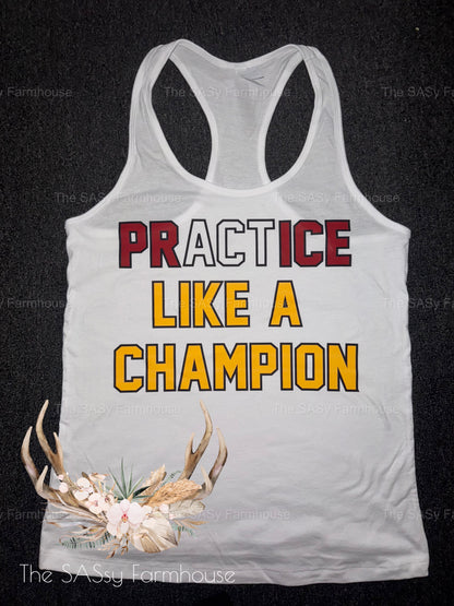 PrACTice like a Champion- Hereford Cheer