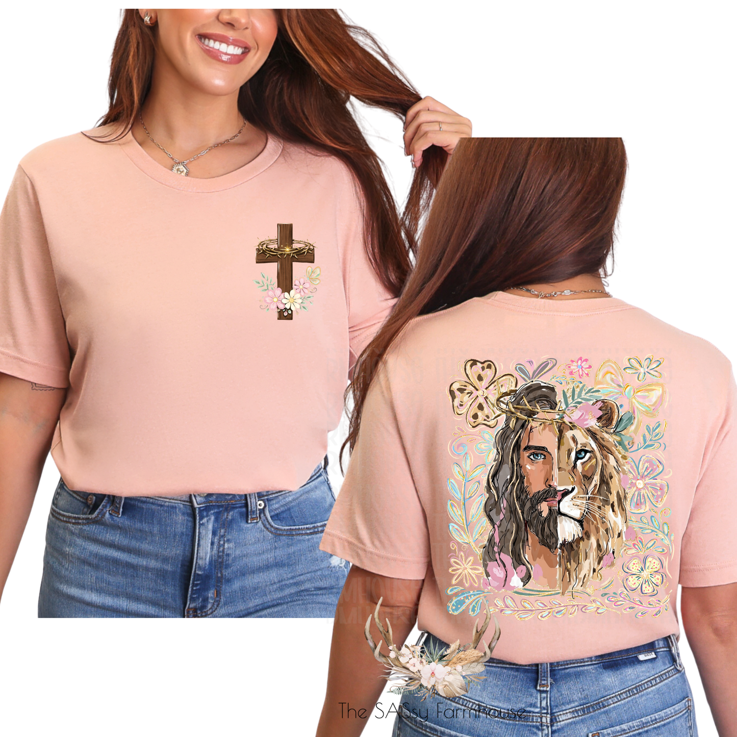 Lion Of Judah Jesus Floral