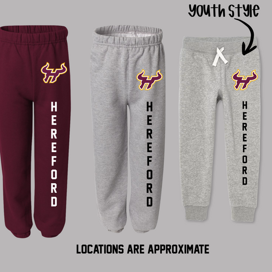 Hereford Sweatpants - Comfortable Kids Jogger Pants | Jerzee Brand Apparel