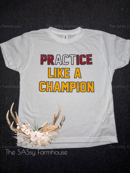PrACTice like a Champion- Hereford Cheer