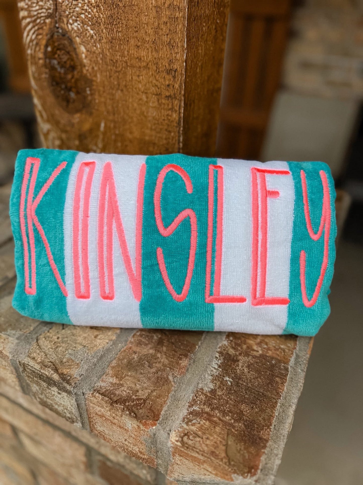 ✨ Personalized Cabana Towel  72"x38"