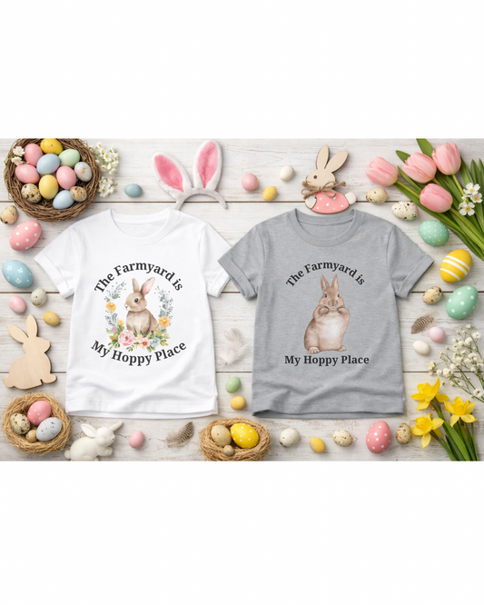 FY Is my Hoppy Place Easter Shirt