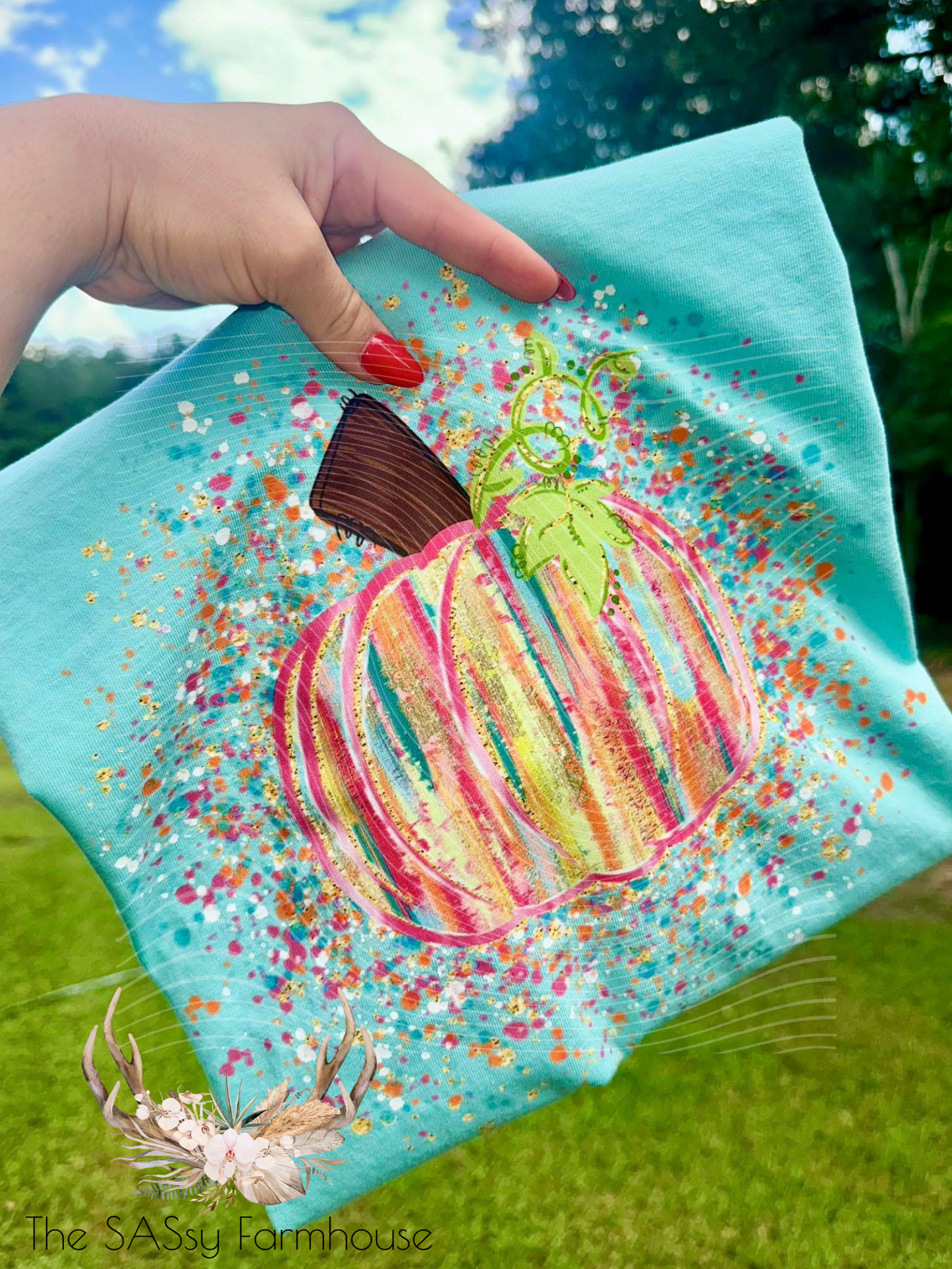 Paint splatter Pumpkin