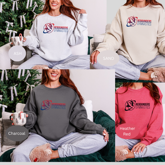 Rebounders Hoodies | Unisex Gildan Crewneck Sweatshirt, True To Size