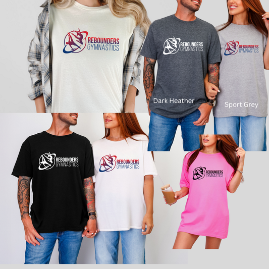 Rebounders Short Sleeve Unisex Soft Tees - Comfortable Cotton Classic Fit Shirt