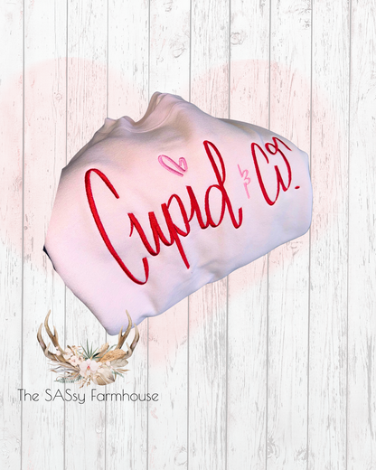 Cupid & Co. - Embroidered Crewneck/T-shirt